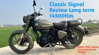 Long term Pure Ride review of Royal Enfield Classic Signal 350cc. Better than Honda CB 350?