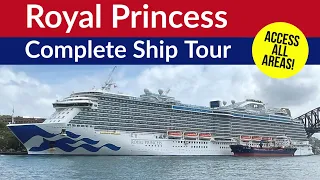 ROYAL PRINCESS - Complete Full HD Tour of Royal Princess Cruise Ship!