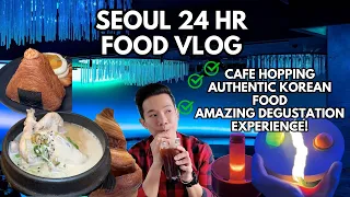 Seoul Food Itinerary | BEST Places for Eat in Korea 🇰🇷 Cafes Hopping, Samgyeptang,  Immersive Dining