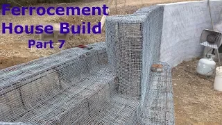 Ferrocement House Project - Part 7 - Framing The Armature