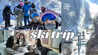 SKI TRIP w ma besties//sleepless fun, korean food, karaoke