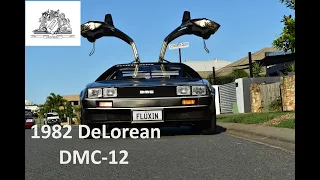 1982 DeLorean DMC-12, the cool Stainless Steel Classic car going Back to the Future