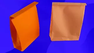 ОРИГАМИ ПАКЕТ ДЛЯ ПОДАРКА. КАК СДЕЛАТЬ ПОДАРОЧНЫЙ ПАКЕТ ИЗ БУМАГИ своими руками. Origami Bag