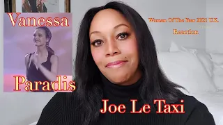 Vanessa Paradis Joe le Taxi live  - Woman of the Year 2021 UK (finalist) Reaction