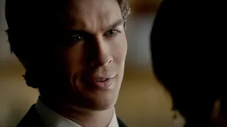 TVD 4x7 - Elena tells Damon that she broke up with Stefan because of him | Delena Scenes HD