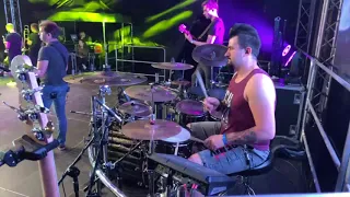 Toba oddychać chcę  - ICH TROJE Live DRUMCAM