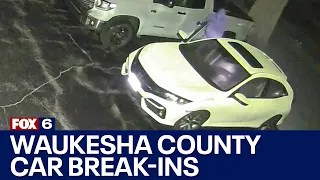 Waukesha County car break-ins, police report rise | FOX6 News Milwaukee