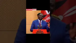 Hon.Ruto in Tanzania - "Poleni kiswahili yangu ni lukumbalukumba"