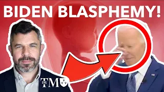 BIDEN’s BLASPHEMY: He made SIGN OF CROSS during Pro-A Rally