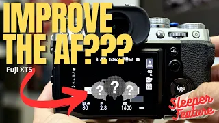 Fujifilm X-T5 Autofocus Settings -- IMPROVE AF Performance??? Sleeper Feature Xt5 XT4 Xt3 😮 📸 💪
