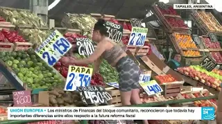 Argentinos viven al día con la alta inflación que vive el país • FRANCE 24 Español