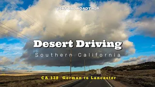 [4K] Desert Driving in Southern California, CA 138