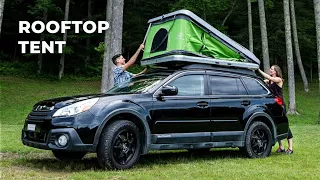 SylvanSport Loft Rooftop Tent turns a car into a camper in 30 seconds