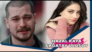 Çağatay Ulusoy shouted his love for Hazal Kaya.