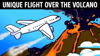 All 4 Engines Failed Over a Volcano, See What Happened Next