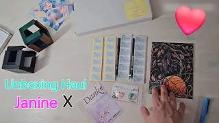 Haulvideo ich habe wieder bei JanineX bestellt 😀 Überrraschungsgoodie inside :)