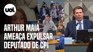 CPI 8/1: Arthur Maia se irrita com interrupções a Erika Hilton e ameaça expulsar André Fernandes