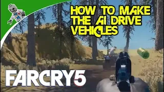 How to Make the Enemy AI Drive Vehicles - Far Cry 5 Map Editor Tutorial