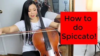 How to do Spiccato on Cello | Cello Bow Technique Lesson