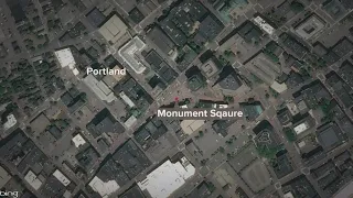 Man stabbed, suspect arrested after fight in Portland's Monument Square