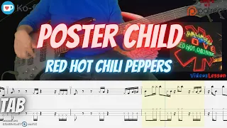 Red Hot Chili Peppers - Poster Child - Bass Funk Cover TAB