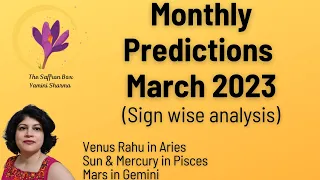 Monthly Predictions March 2023 - Analysis for all signs/ascendants