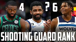 Ranking The Top 10 Shooting Guards In The NBA Right Now...