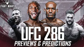 UFC 286: Edwards vs. Usman 3 Full Card Previews & Predictions