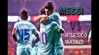 Lionel Messi Vs Atletico Madrid (Away) 14/10/2017 ● Liga ● 1080i ● BY RDN9