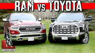 2023 Toyota Tundra 1794 vs Ram 1500 Limited Elite - Which BIG $$$ Truck is Better?