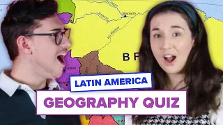 People Try To Label A Map Of Latin America