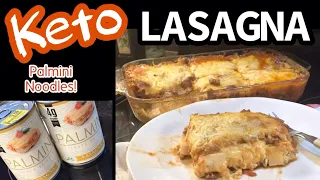 Keto Lasagna with Palmini Noodles | Homestyle Keto Lasagna | Palmini Lasagna Product Review