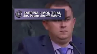 SABRINA LIMON TRIAL - 🚓 Snr. Deputy Sheriff Miller 2 (2017)