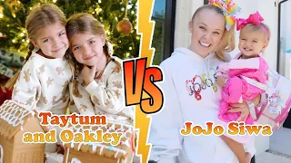 JoJo Siwa VS Taytum and Oakley Transformation 👑 New Stars From Baby To 2023