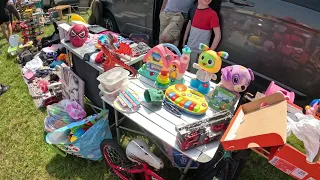 Old Man Sells At Hemswell & Meets A Deluded Man Utd Fan At Slate Farm Car Boot 12/05/24