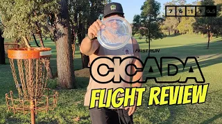 Discraft Cicada First Run - Flight Review