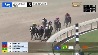 Gulfstream Park February 28, 2021 Race 5