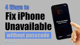 iPhone Got Unavailable /Security Lockout? 4 Ways to Fix it When Forgot Passcode