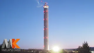 TK Elevator Test Tower, Rottweil - Construction Time Lapse