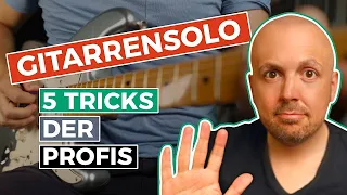 GITARRENSOLO TRICKS | Meine BESTEN Tipps für's Solospiel!