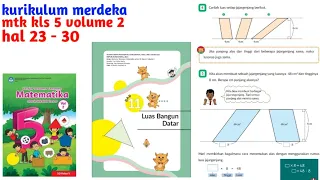 Matematika kelas 5 volume 2 halaman 23,24,25,26,27,28,29,30 kurikulum merdeka