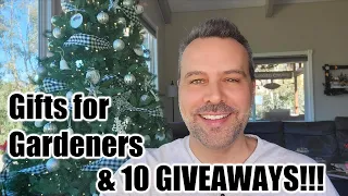 Great Gift Ideas for Gardeners... PLUS... 10 Giveaways!!