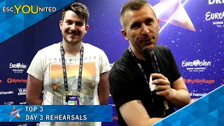 Eurovision 2019: Day 3 Rehearsals Winners - Our Top 3 (Review)