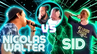 😱ESSA BATALHA FOI BRABA! "NICOLAS WALTER VS SID" - SEMIFINAL NACIONAL 2016 | REACT/ANÁLISE