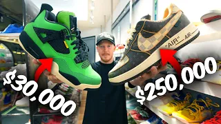 The MOST EXPENSIVE Sneaker Collection IN THE WORLD?!