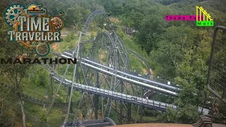 Time Traveler Marathon! - Silver Dollar City (4K HD POV) - August 2023