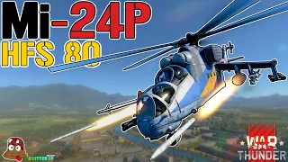 Im Bodengefecht eine MACHT! Premium Mi-24P HFS 80 auf 9.7 | War Thunder