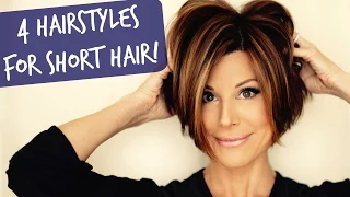 4 Easy Short Hairstyles That Will Make You Want A Bob!