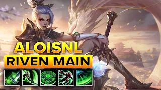 High Elo Riven Montage 2024 - Challenger Riven Main Plays Season 14