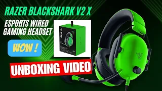 RAZER Blackshark V2 X Unboxing | Green Edition | GAMING with MAMA